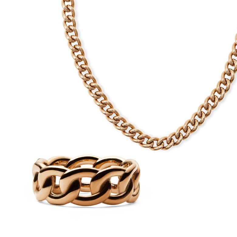 Chunky Set Rose Gold