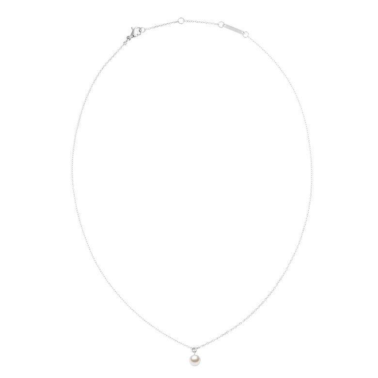 Pearl Necklace Silver