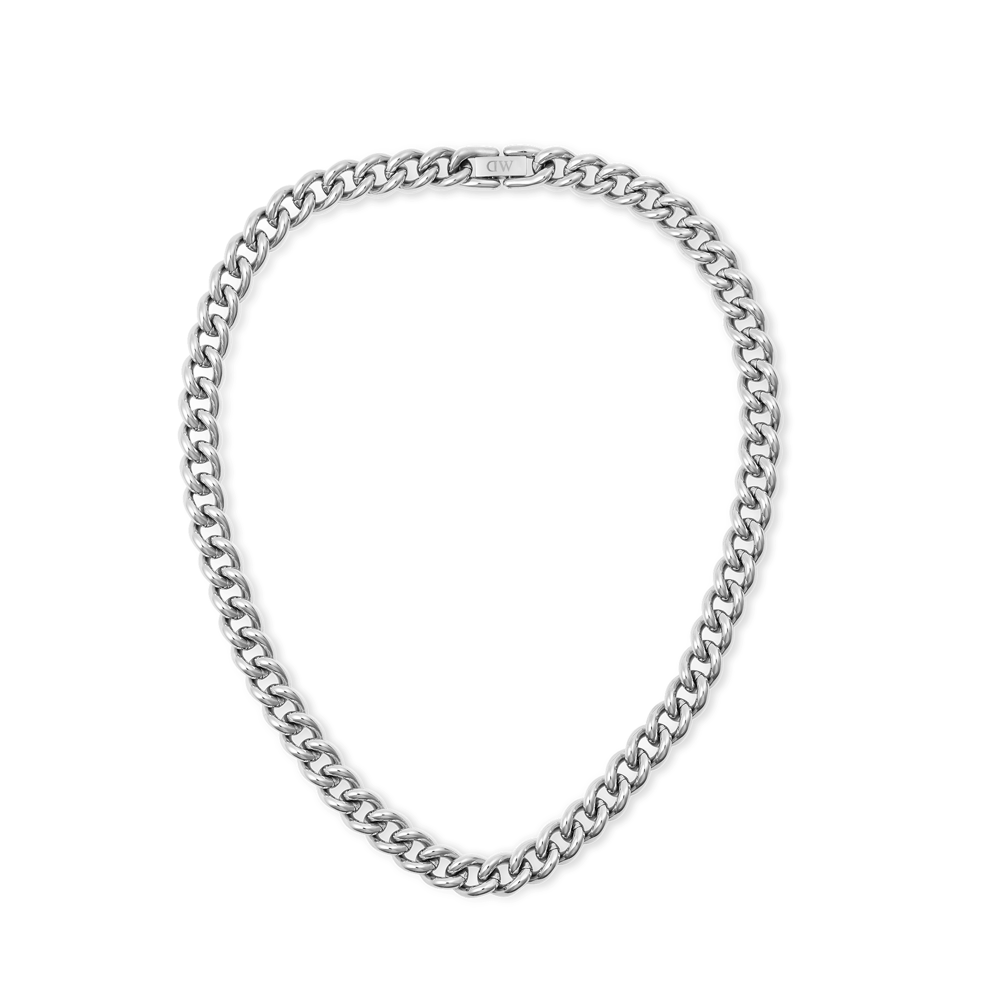 Chunky Chain Necklace Silver
