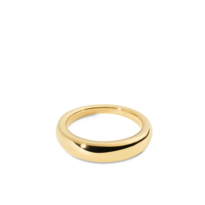 Flow Ring 5mm Gold