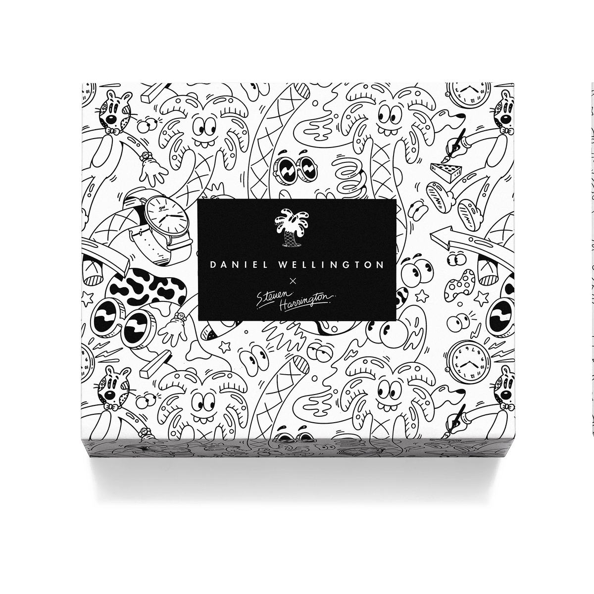 Steven Harrington - Combo Box - B&W Pillow & Strap Multi