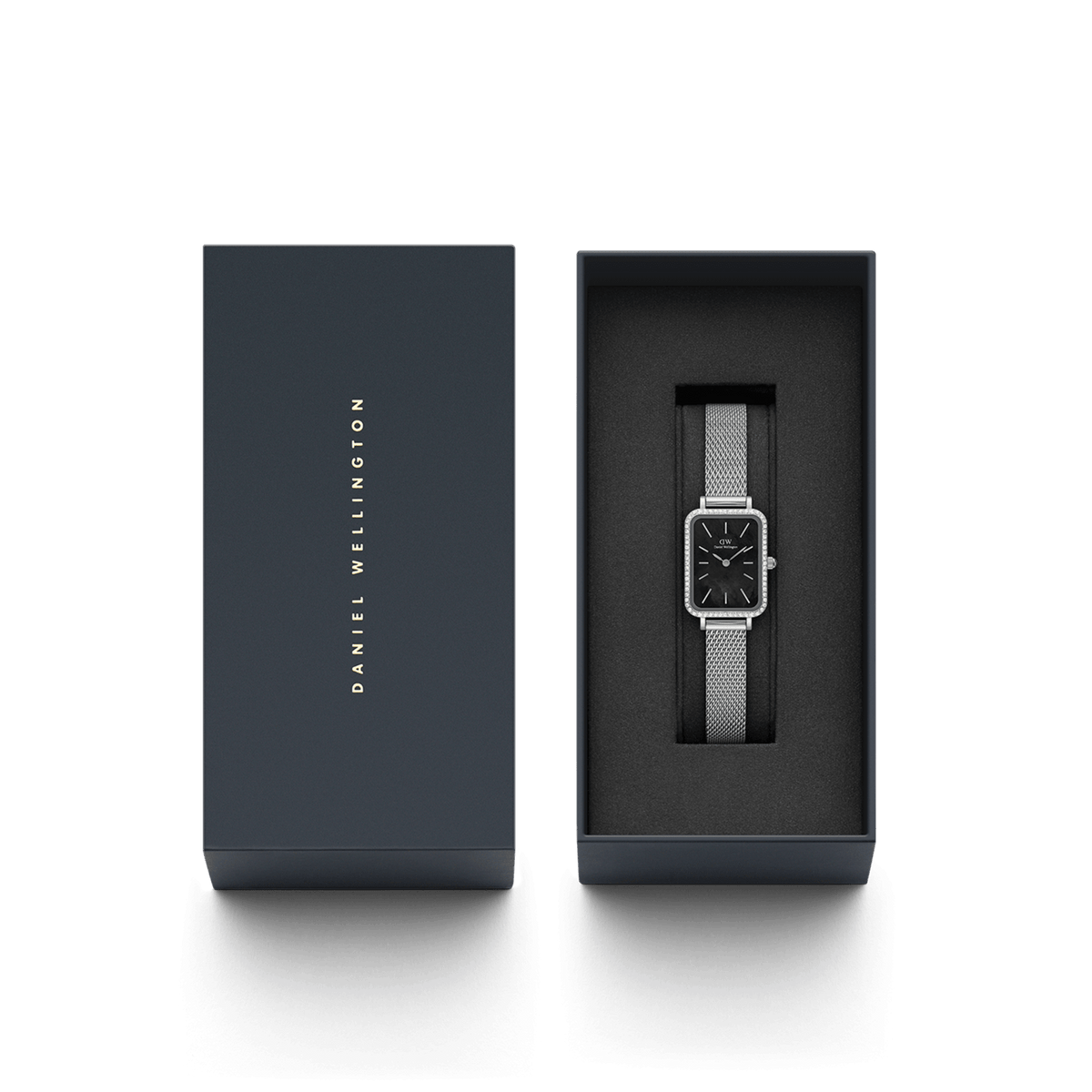 Quadro Lumine Bezel Sterling Black MOP