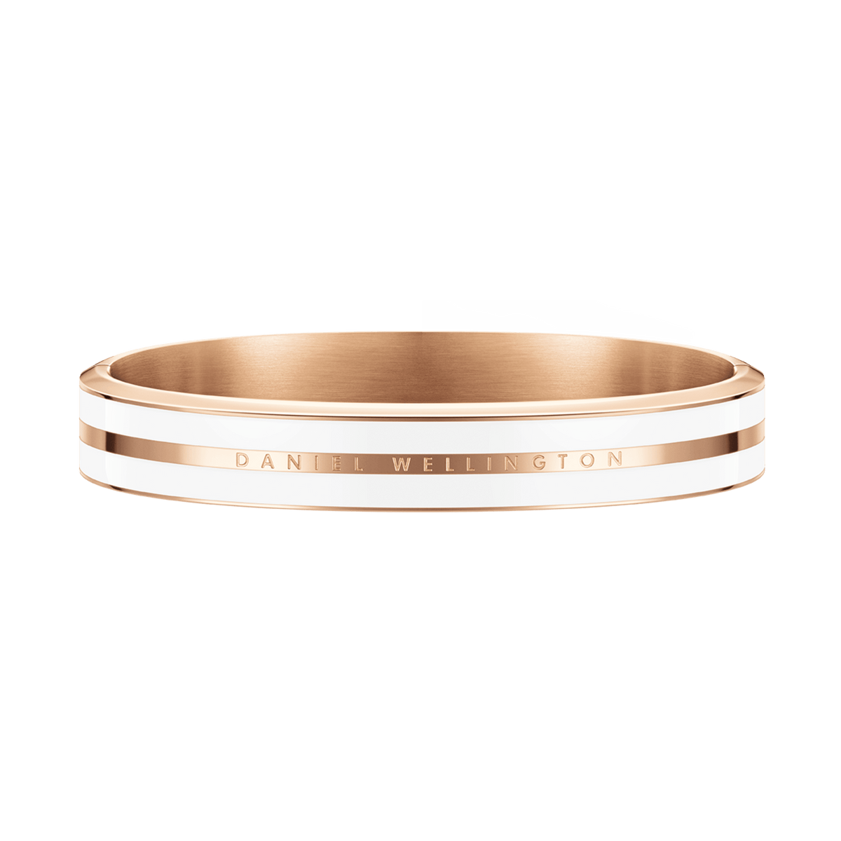 Emalie Infinite Rose Gold Satin White