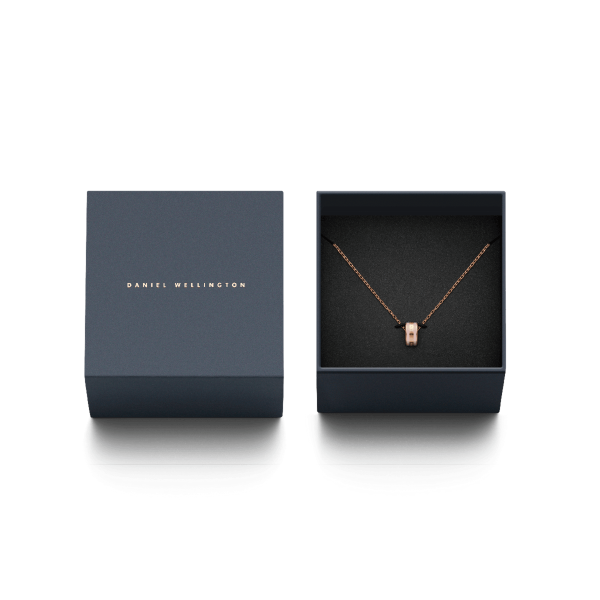 Emalie Necklace Cherry Blossom Rose Gold