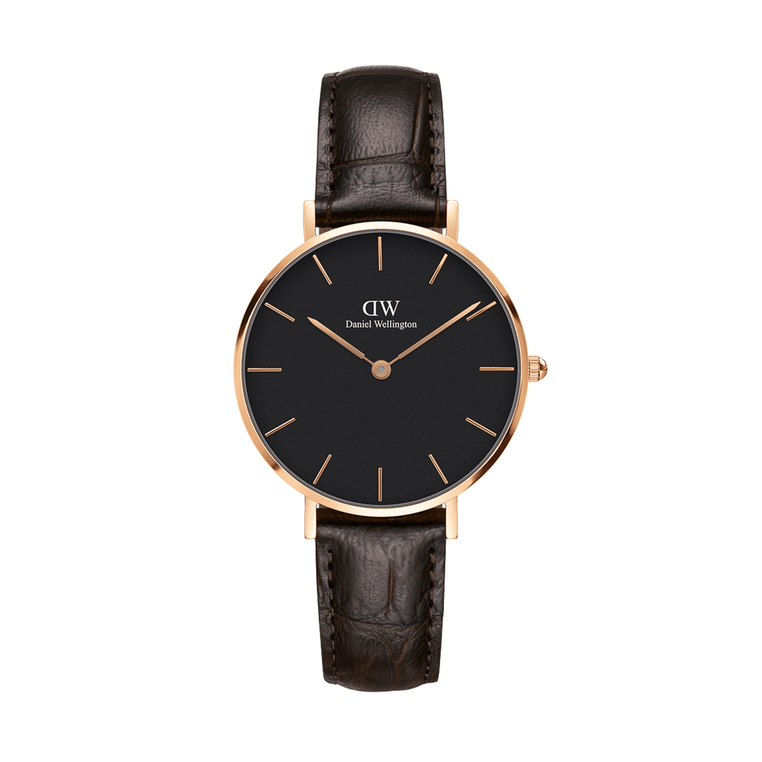 Petite York Black Rose Gold