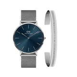 Classic Mesh Arctic + Elan Bracelet Silver