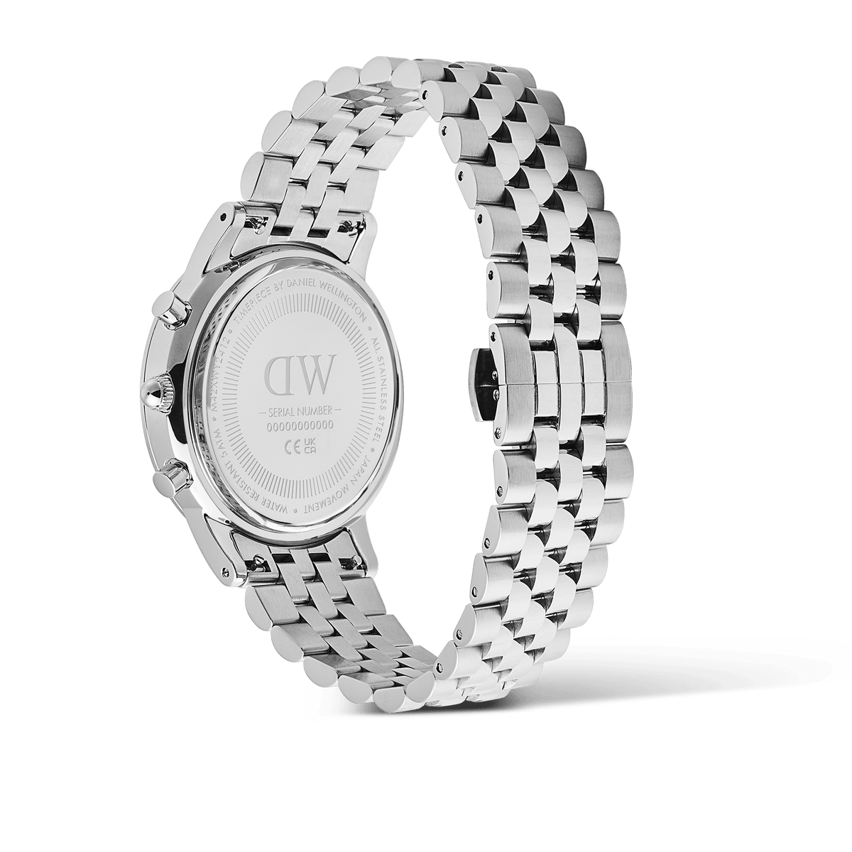 Iconic Chronograph Arch 5-Link Off- White Panda Silver