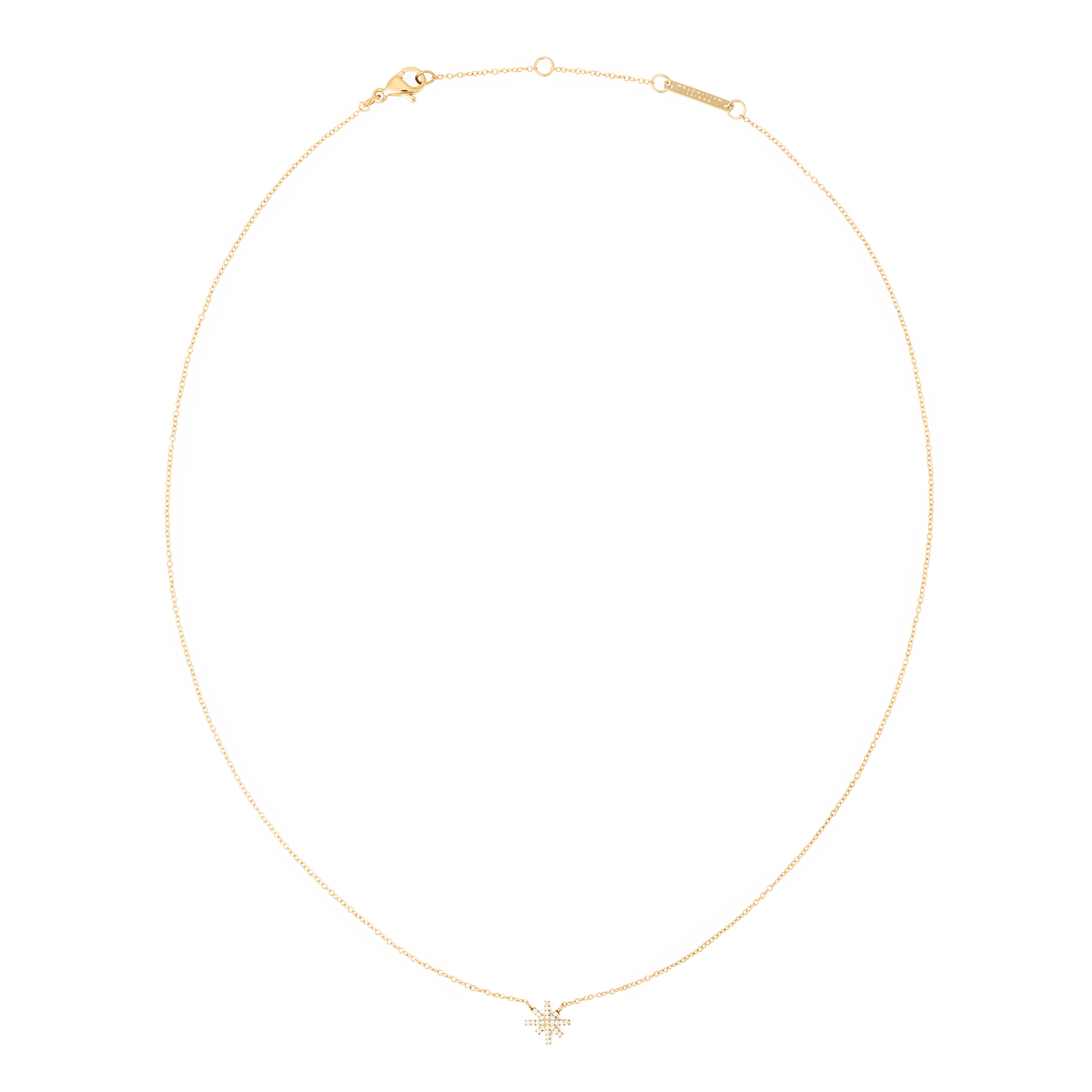 Mirelle Star Necklace Gold