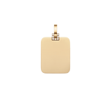 Rectangular Detail Crystal Pendant G