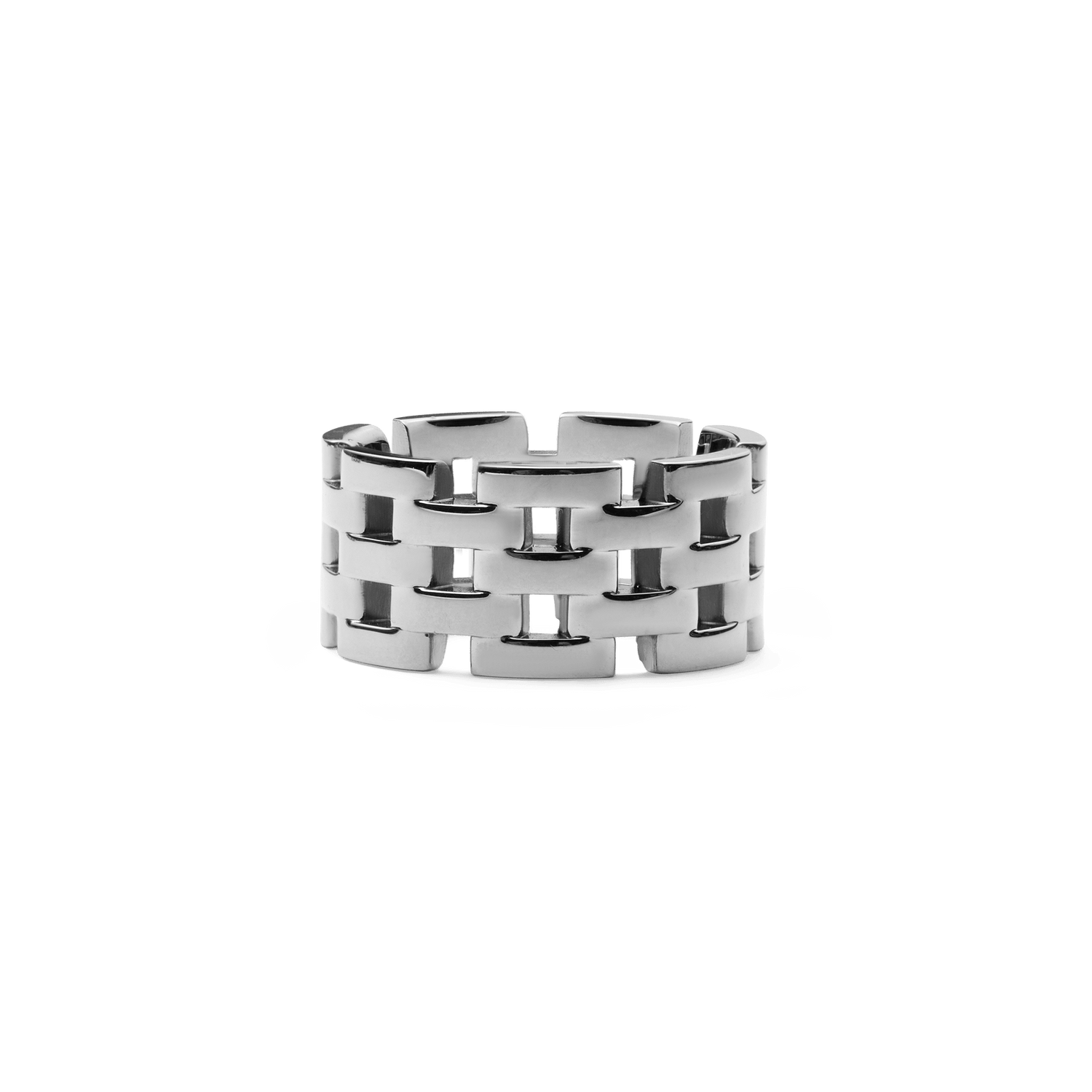 5-Link Ring Silver