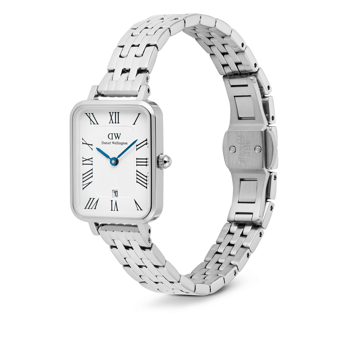 Quadro 5-Link + Classic Lumine Bracelet Silver Set