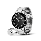Iconic Paradigma Black & Classic Signet Ring Set