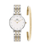 Petite Lumine 5-link two-tone + Classic Bracelet Gold