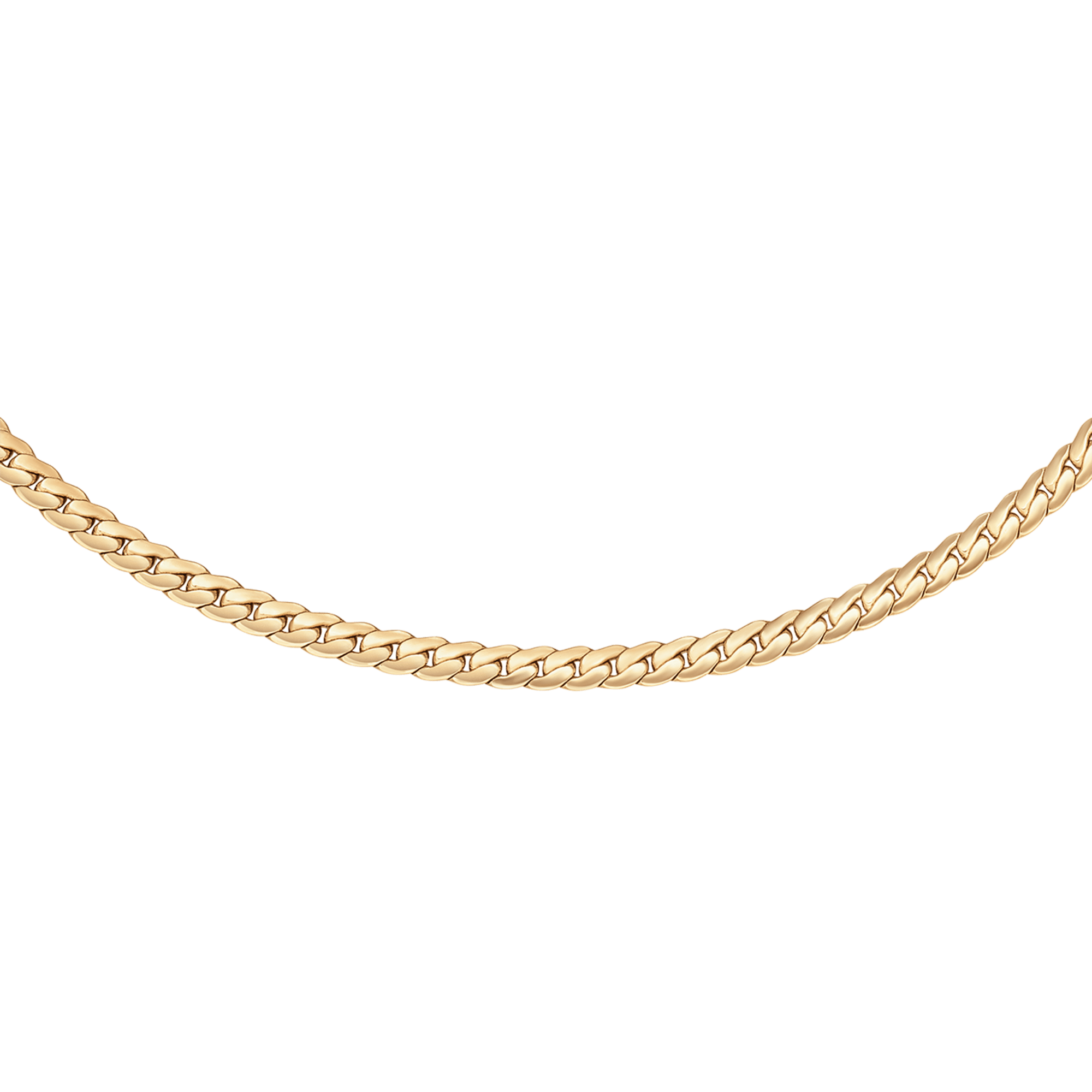 Flat Chain Necklace G – Daniel Wellington