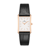 Bound Black Crocodile Rose Gold