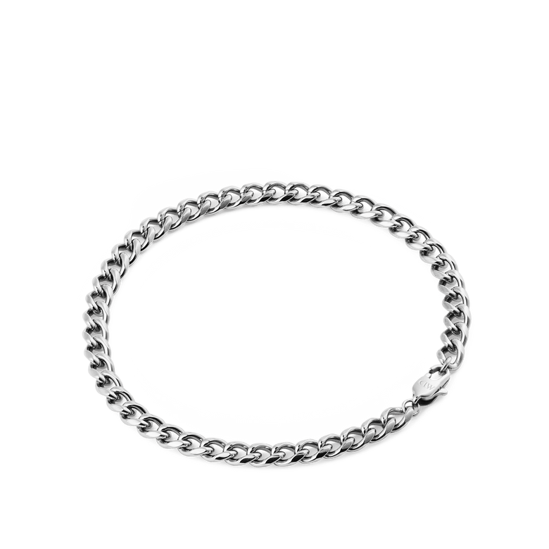 Ellipse 4mm Bracelet Silver