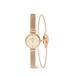 Petite Mini & Elan Unity Bracelet Set Rose Gold