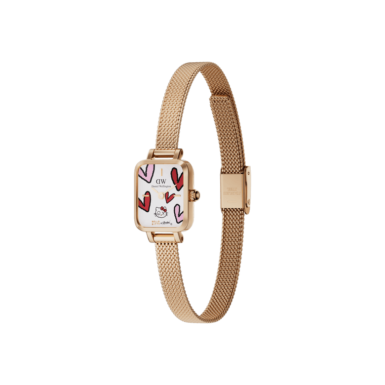 DW | Hello Kitty × André Quadro Mini and charms Set