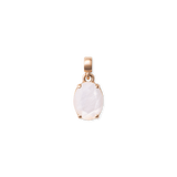 Mother of Pearl Oval Rose Gold Charm