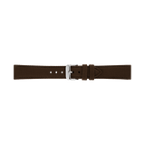 Brown Canvas Strap Silver