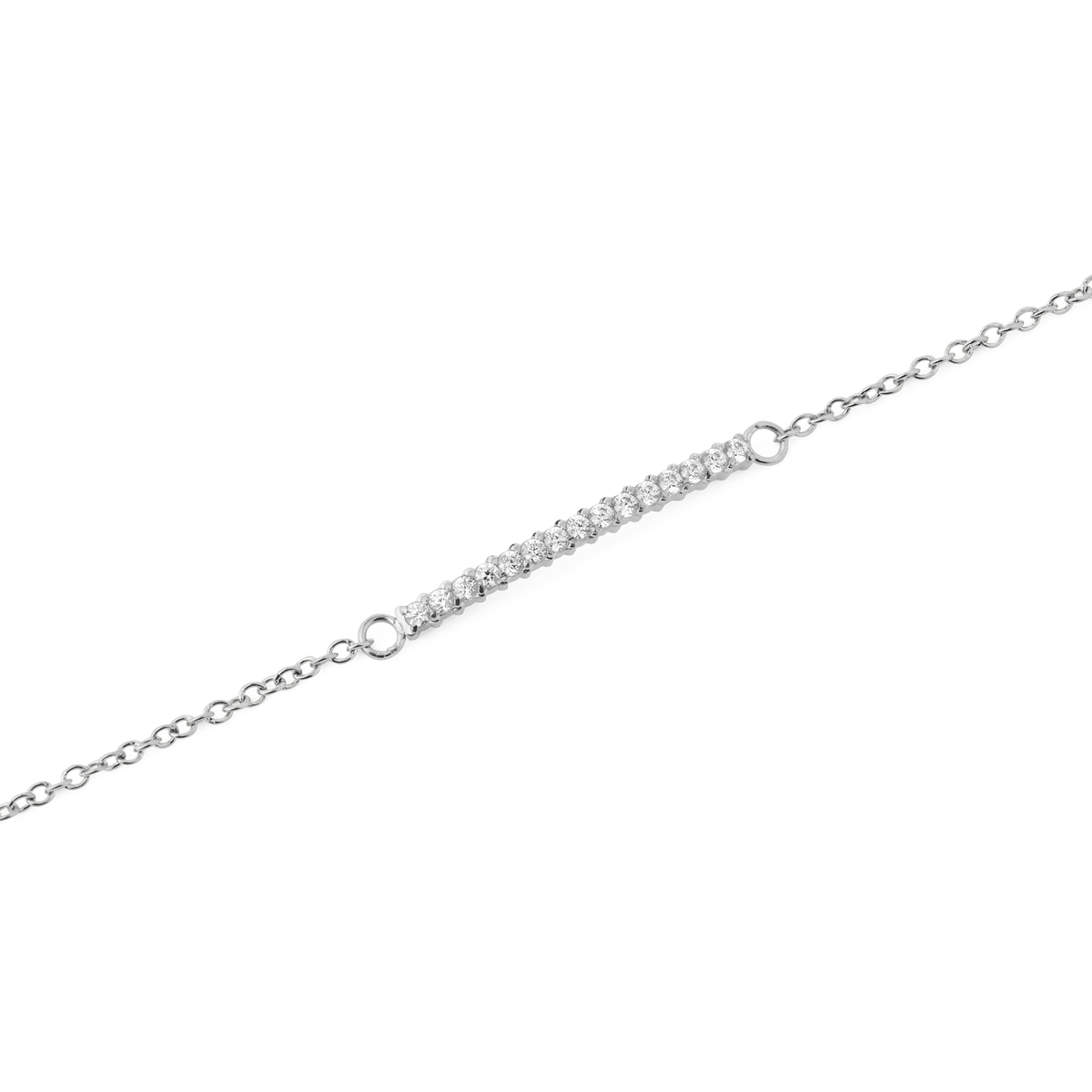 Mirelle Eternity Bracelet Silver