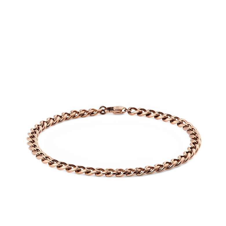 Ellipse 4mm Bracelet Rose Gold