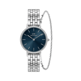 Petite Lumine Bezel Arctic + Twisted Bracelet S