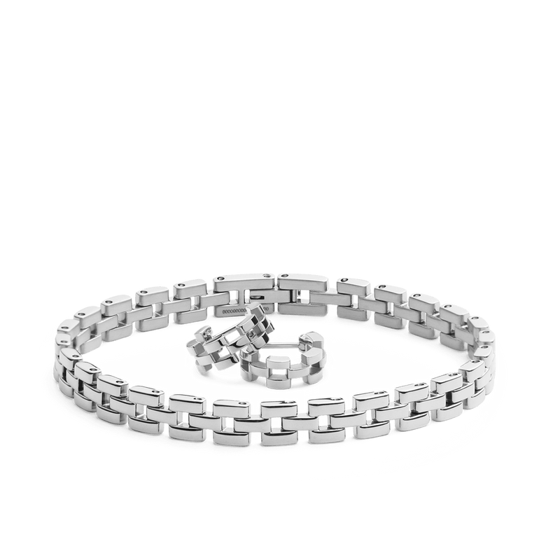 3 Link Set Silver