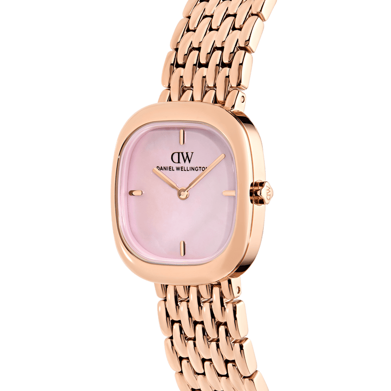 Corta Pink MOP Grain-Link Rose Gold