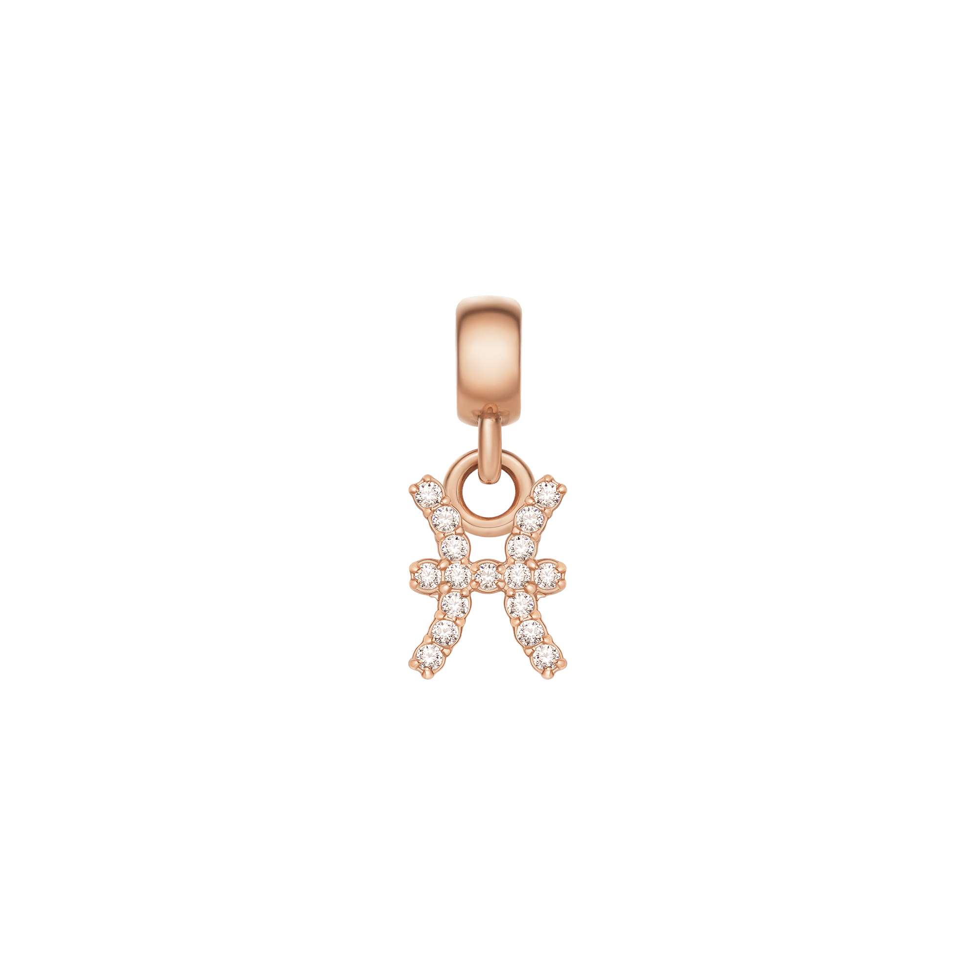 Daniel Wellington Number 2 Charm Rose Gold