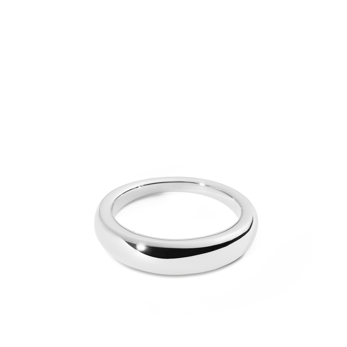 Flow Ring 5mm Silver