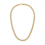 Ellipse Cuban Chain Necklace Gold