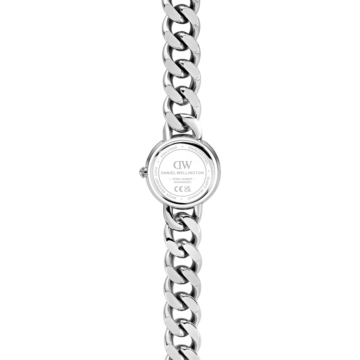 Ellips Watch Blue Crystal Silver