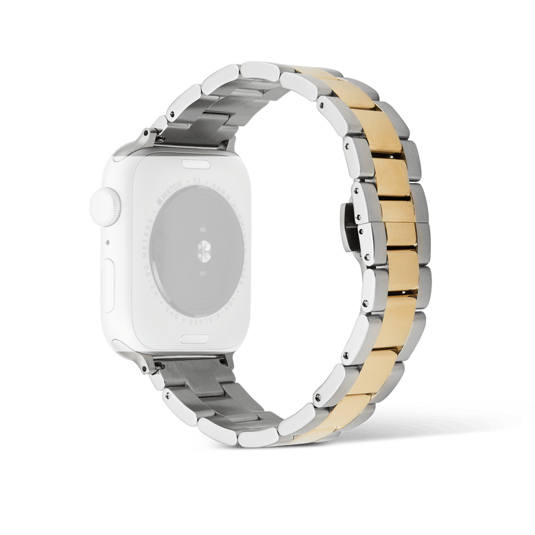Smartwatch Strap Iconic Link two-tone