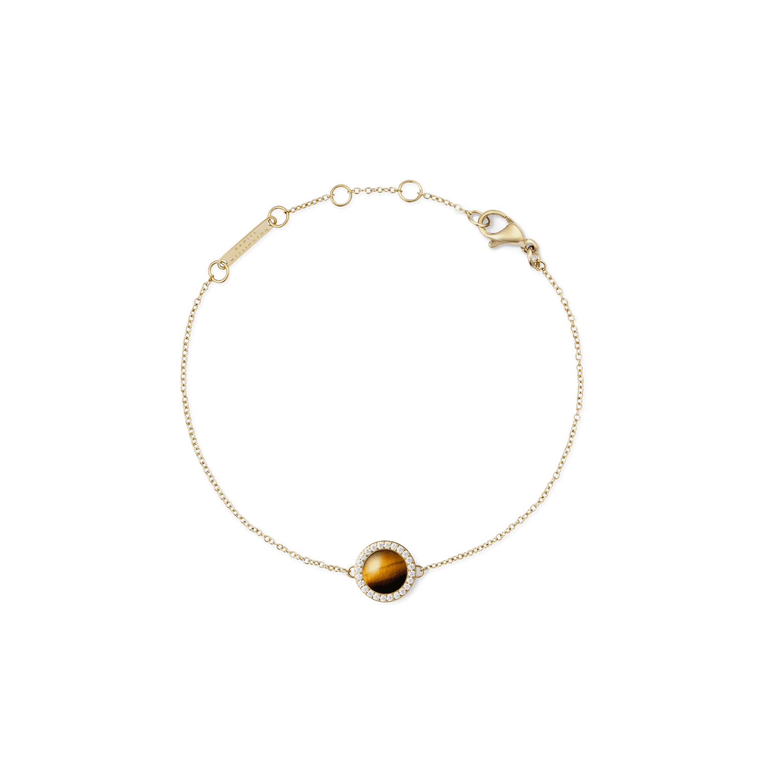 Audrey Bracelet Tiger Eye Gold