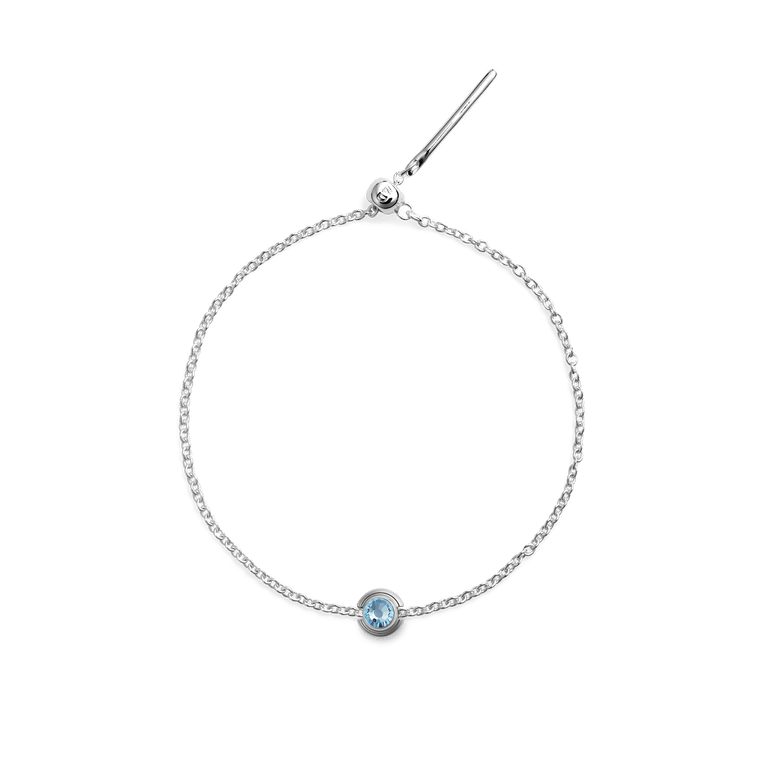February Charm S925 Sterling Silver