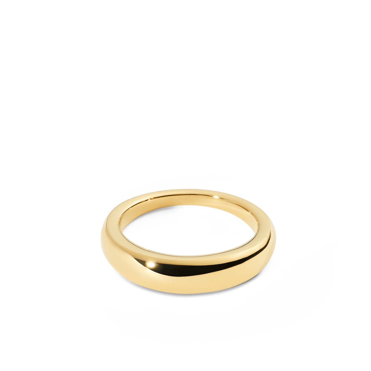Flow Ring 5mm Gold