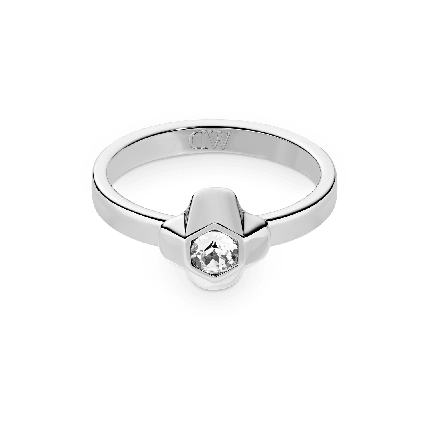 North Star Ring Small Lumine Silver