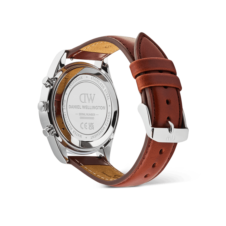 Iconic Tachymeter  St-Mawes Arctic Silver
