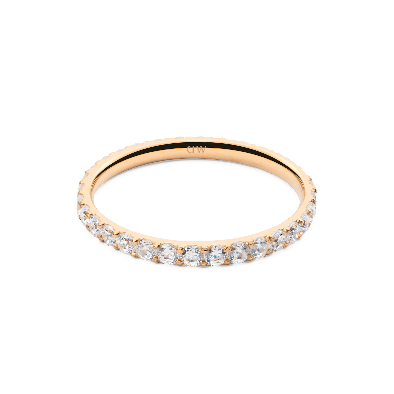 Mirelle Eternity Ring Rose Gold 2mm