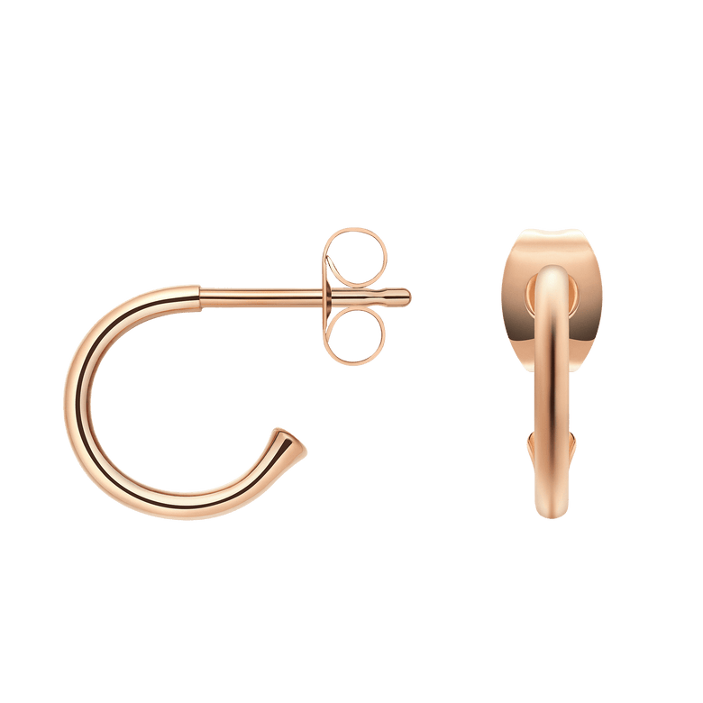 Charms Earrings Rose Gold