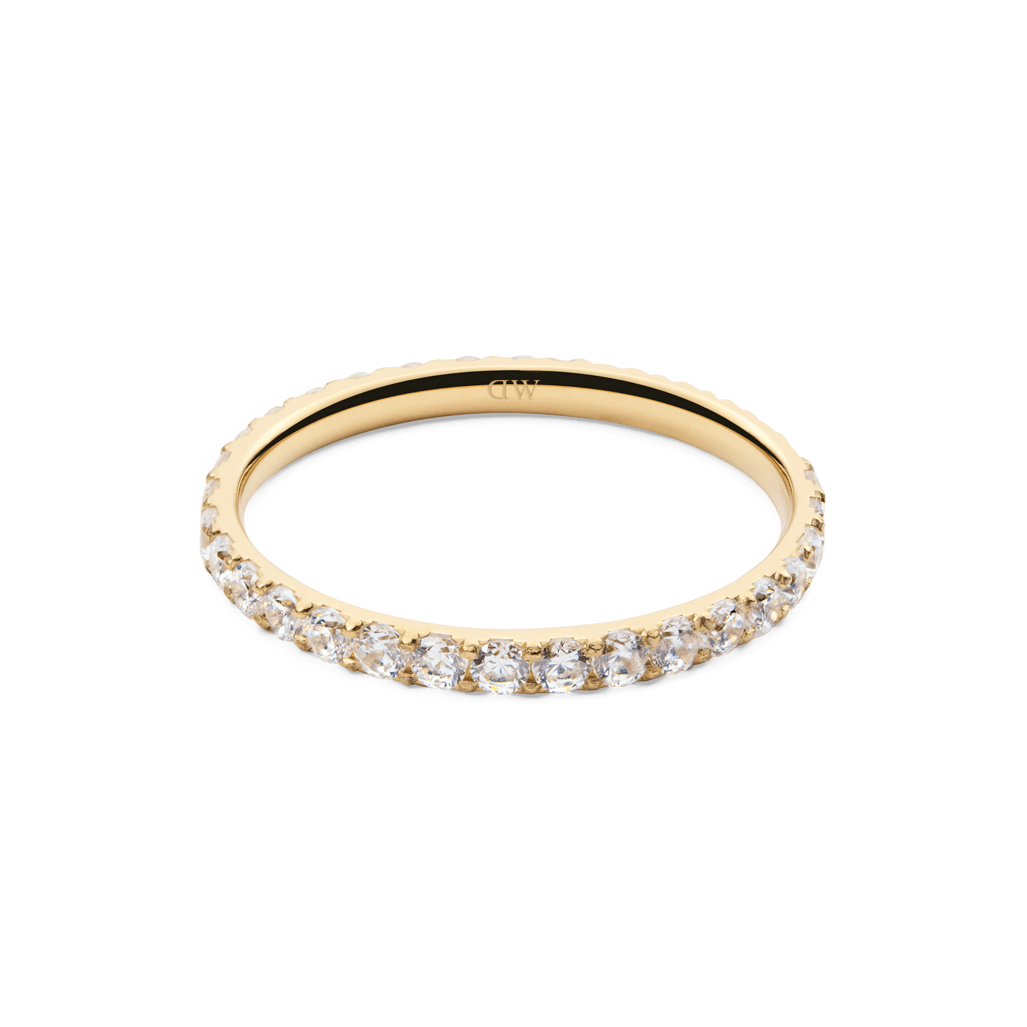 Mirelle Eternity Ring Gold 2mm