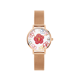 RICH FLOWER x DW: Strike It Rich Petite Rose Gold