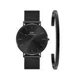 Classic Mesh Onyx + Classic Bracelet Black