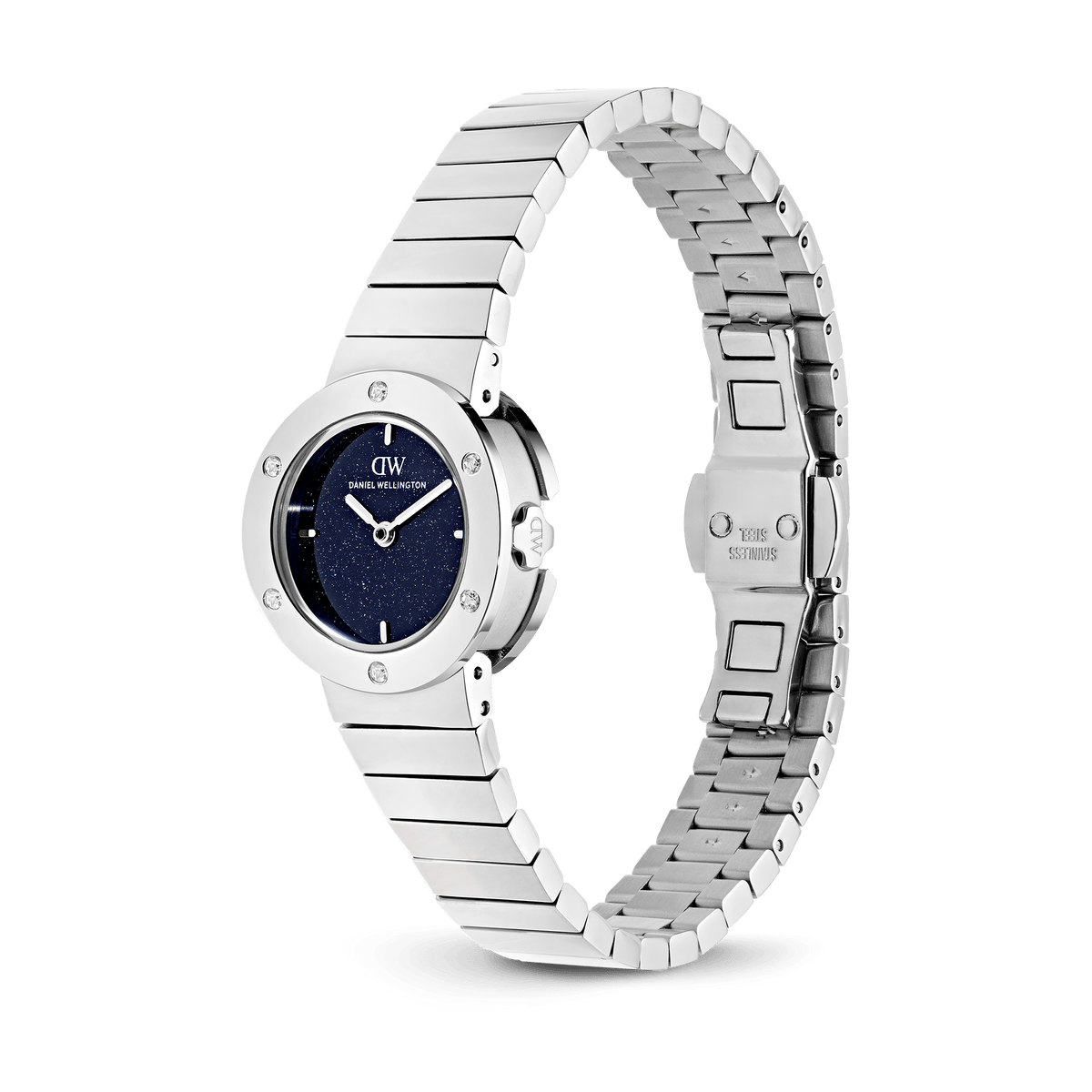 Stella Piano-Link Crystal Blue-Sandstone Silver