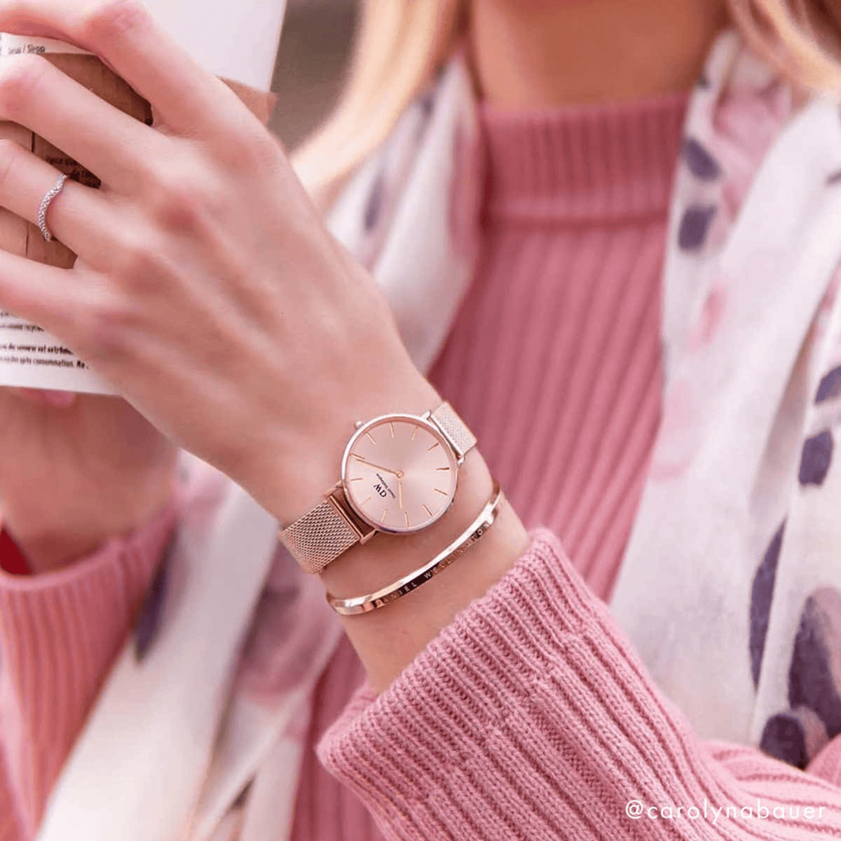 Petite Melrose Rose Gold 28mm