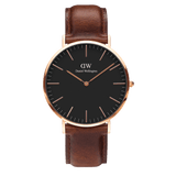 Classic Black St Mawes Rose Gold