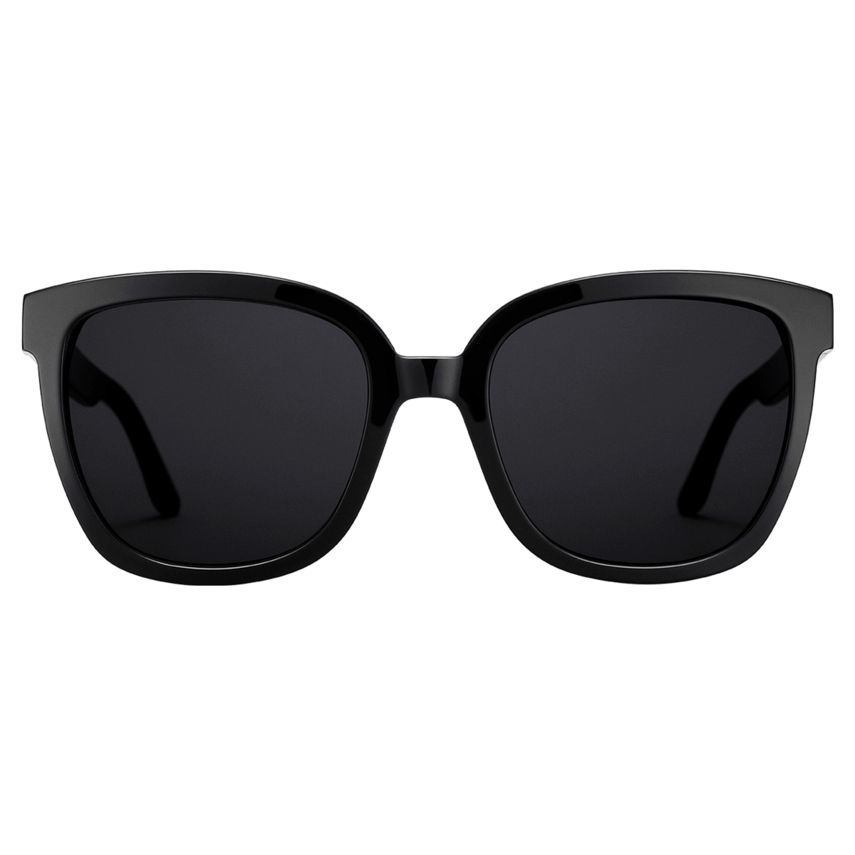 Grande Acetate Women's men's black sunglasses DW