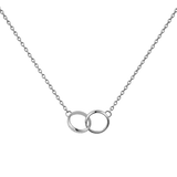 Elan Unity Necklace Silver