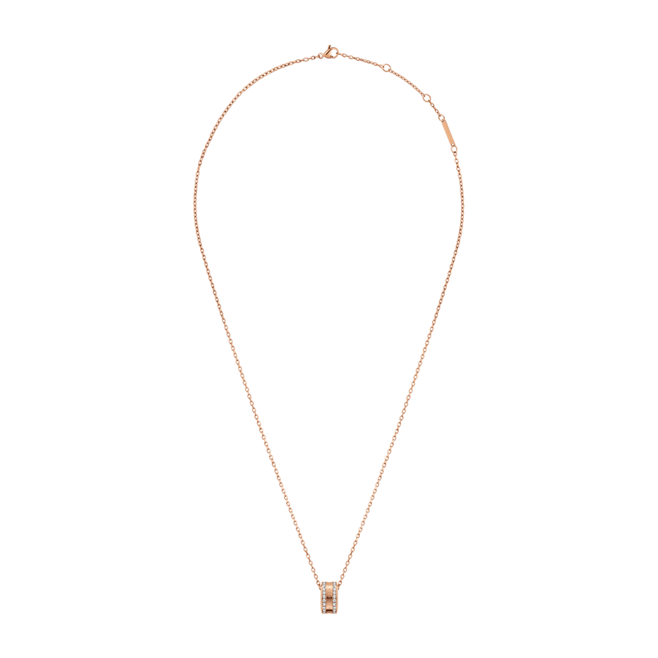 Elan Lumine - Women's Rose Gold necklace with crystals | DW